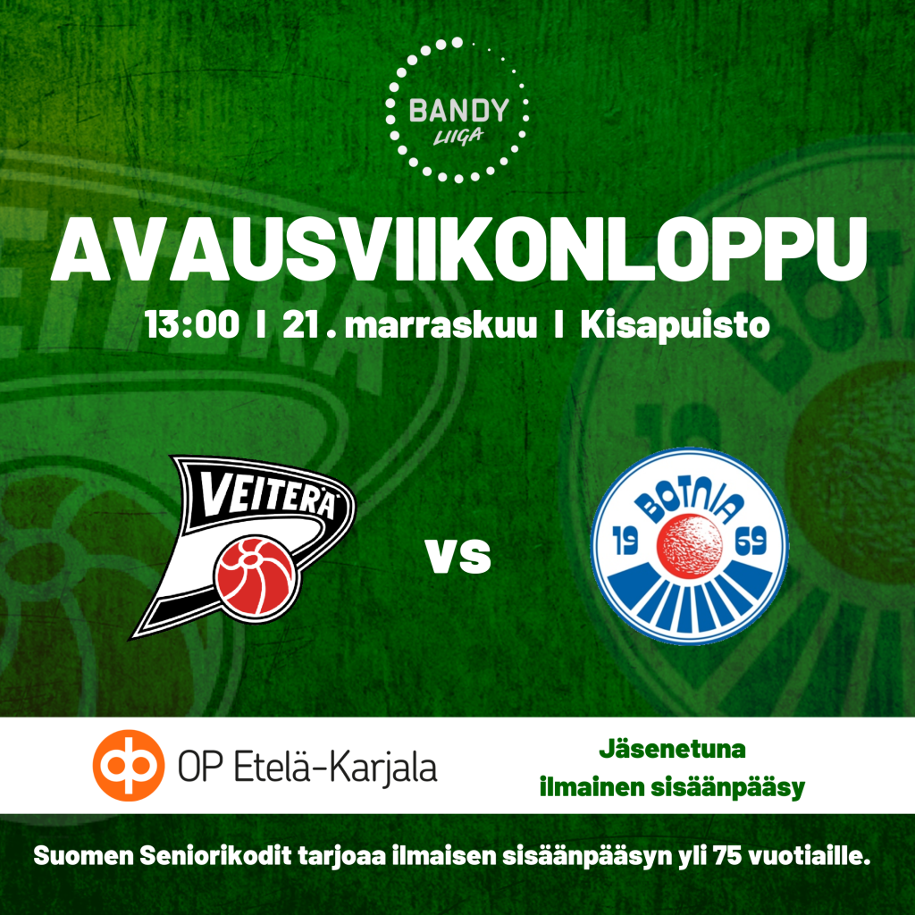 Viikonloppuna alkaa Bandyliiga